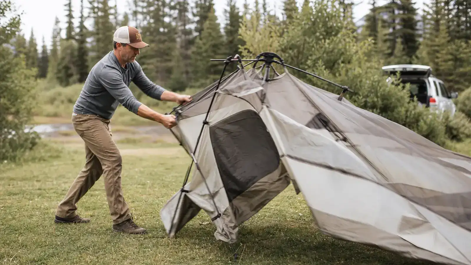 How to Set Up a Family Tent in Under Two Minutes